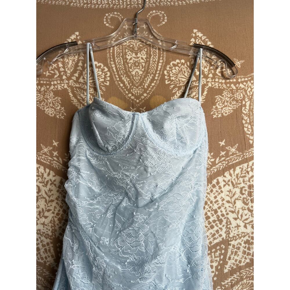 White Fox The Only One Maxi Dress Blue - Picture 4 of 7